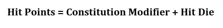 Calculate Hit Points 5e.