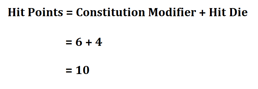 Calculate Hit Points 5e.