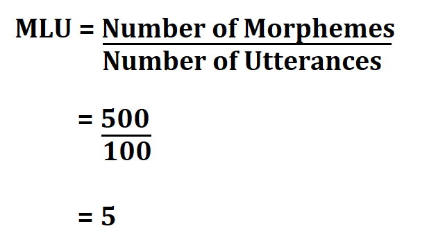 How to Calculate MLU.