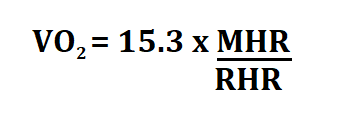 Calculate VO2 Max.