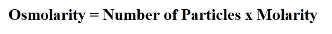 How to Calculate Osmolarity.