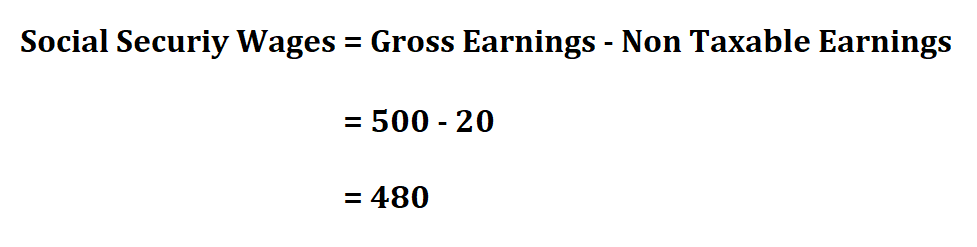 Calculate Social Security Wages.