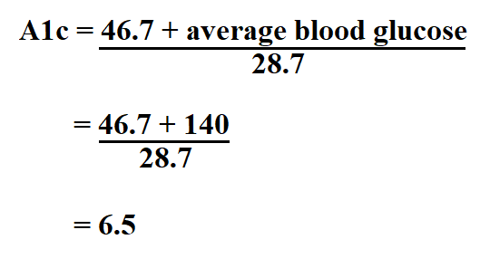 How to Calculate A1c.