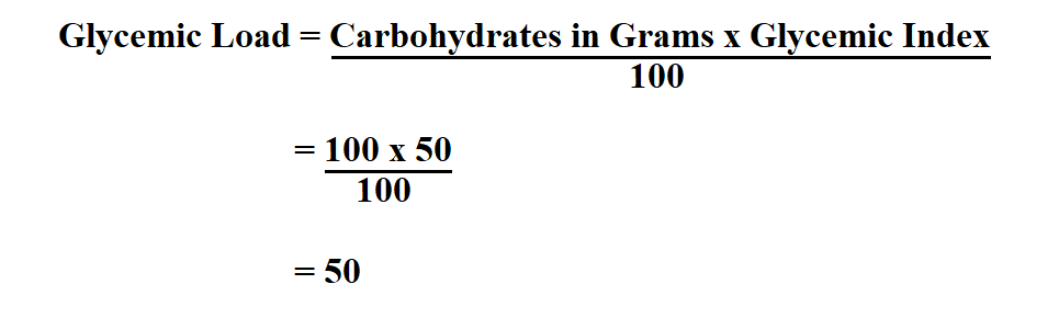 Calculate Glycemic Load.