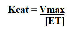 How to Calculate Kcat.