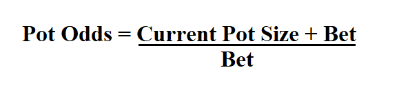 Calculate Pot Odds.