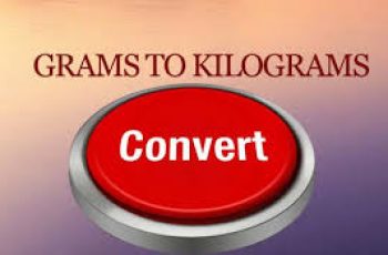 How to Convert Grams to Kilograms.