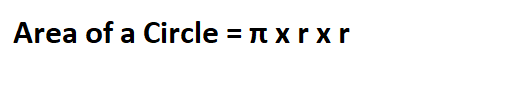 Area of a Circle from Circumference.