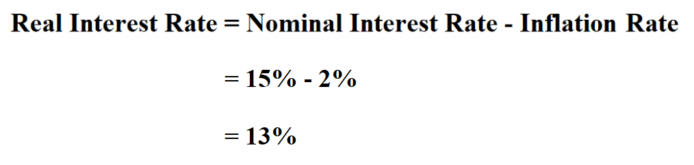  Calculate Real Interest Rate.